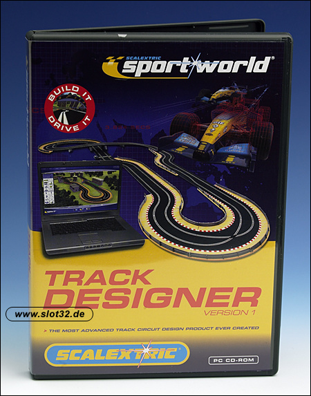 SCALEXTRIC Sport trackdesinger CD
